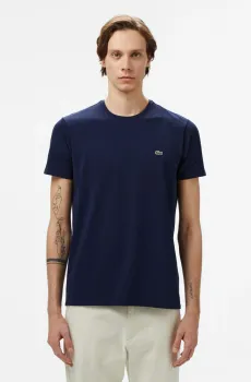 Мужская синяя футболка Синий S Lacoste TH0998166