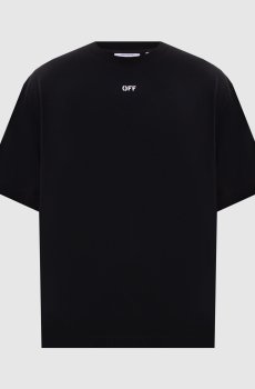 Черная футболка с логотипом OFF