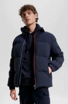 Мужской темно-синий пуховик NEW YORK DOWN PUFFER JACKET Синий XXL Tommy Hilfiger MW0MW32788