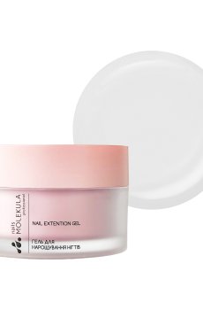 Моделирующий гель для ногтей Nails Molekula Professional Gel 01 Clear (прозрачный), 30 мл