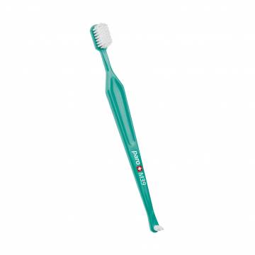 Зубная щетка Paro Swiss Classic M39 средней жесткости, зеленая, 1 шт Зубная щетка Paro Swiss Classic M39 средней жесткости, зеленая, 1 шт