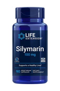 Силимарин Life Extension Silymarin 100 мг, 90 вегетарианских капсул