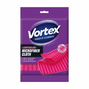Салфетки для уборки с микрофибры Vortex Light & Glide, 1 шт Салфетки для уборки с микрофибры Vortex Light & Glide, 1 шт