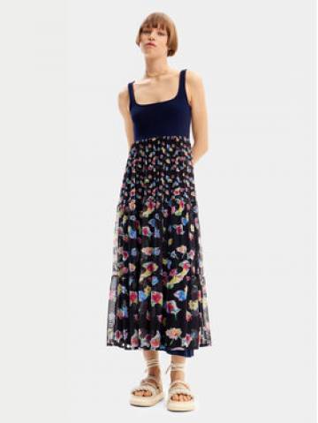 Desigual Літня сукня Vancouver 24SWVK58 Голубий Regular Fit Desigual Літня сукня Vancouver 24SWVK58 Голубий Regular Fit