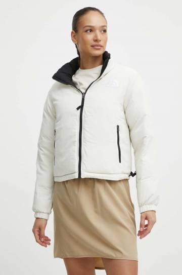 Двухсторонняя пуховая куртка The North Face NUPTSE JACKET женская цвет бежевый зимняя NF0A875CVOS1 Двухсторонняя пуховая куртка The North Face NUPTSE JACKET женская цвет бежевый зимняя NF0A875CVOS1