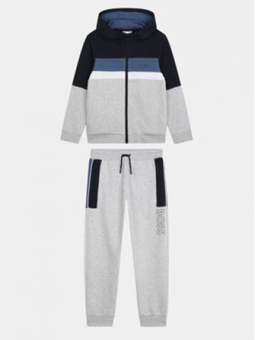 Boss Спортивний костюм J50627 S Сірий Regular Fit Boss Спортивний костюм J50627 S Сірий Regular Fit