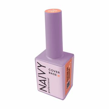 Цветная база для гель-лака Naivy Professional Cover Base Glitter 02 Orange, 15 мл Цветная база для гель-лака Naivy Professional Cover Base Glitter 02 Orange, 15 мл