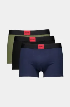 Мужской набор цветных боксеров Черный M HUGO 11514