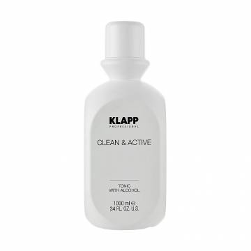 Тоник для лица Klapp Clean & Active Tonic With Alcohol, 1 л Тоник для лица Klapp Clean & Active Tonic With Alcohol, 1 л