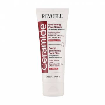 Крем для ног Revuele Ceramide Smoothing Foot Cream Смягчающий, с церамидами, 80 мл Крем для ног Revuele Ceramide Smoothing Foot Cream Смягчающий, с церамидами, 80 мл
