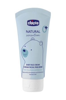 Детский крем для лица Chicco Natural Sensation с витамином Е и маслом ши, 50 мл