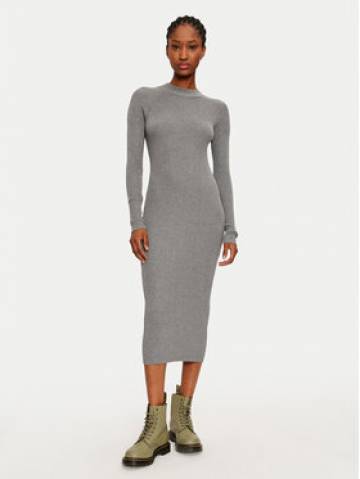 Vero Moda Трикотажна сукня Willow 10321939 Сірий Slim Fit Vero Moda Трикотажна сукня Willow 10321939 Сірий Slim Fit