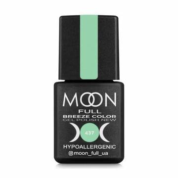 Гель-лак для ногтей Moon Full Breeze Color Gel Рolish 437 Светло-зеленый, 8 мл Гель-лак для ногтей Moon Full Breeze Color Gel Рolish 437 Светло-зеленый, 8 мл