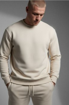 Кофта з круглим вирізом - нюдовий