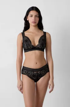 Женские черные трусики-шорты DREAM Черный S Etam 6551686