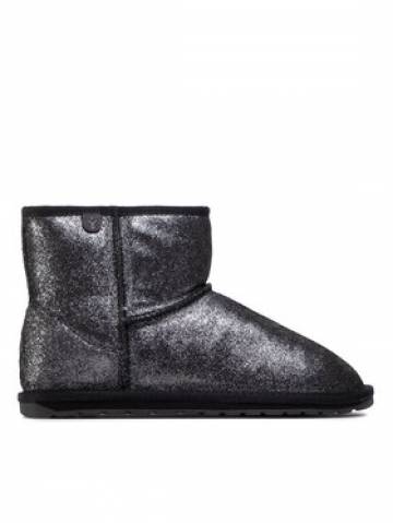 EMU Australia Снігоходи Wallaby Mini Metallic Teens T12358 Чорний EMU Australia Снігоходи Wallaby Mini Metallic Teens T12358 Чорний
