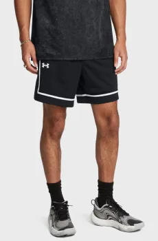 Мужские черные шорты UA Zone Pro 7" Mesh Short Черный XXL Under Armour 1387089-001