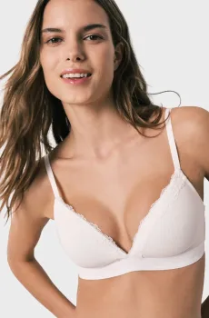 Женский белый бюстгальтер TRIANGULAR Белый 70C womensecret 5053887