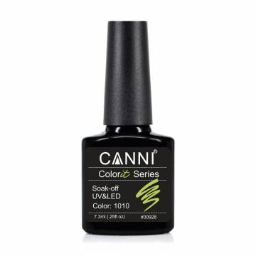 Гель-лак для ногтей Canni Gel Color System Soak-off UV&LED Gel Polish 1010 Желто-салатовый, 7.3 мл Гель-лак для ногтей Canni Gel Color System Soak-off UV&LED Gel Polish 1010 Желто-салатовый, 7.3 мл