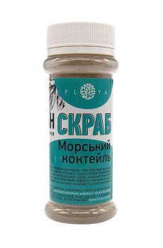 Сухая маска-скраб для лица и тела Floya Убтан Морской коктейль, 60 г