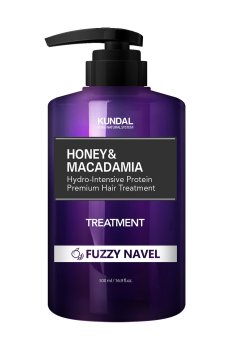 Кондиционер для волос Kundal Pure Natural System Honey&Macadamia Treatment Мед и макадамия, аромат Fuzzy Navel, 500 мл