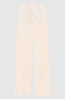 Брюки Jnane цвета айвори с льном