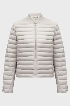 Женский светло-серый пуховик PACKABLE SUPER LW PADDED BOMBER Серый L Calvin Klein K20K207106