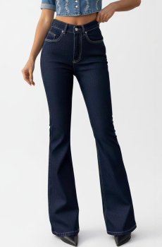 HUNTER & HAYES Women Bootcut High-Rise Stretchable Jeans