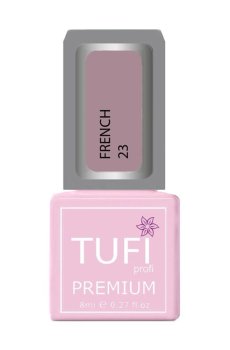 Уценка! Гель-лак для ногтей Tufi profi Premium French 23 Гвоздика, 8 мл