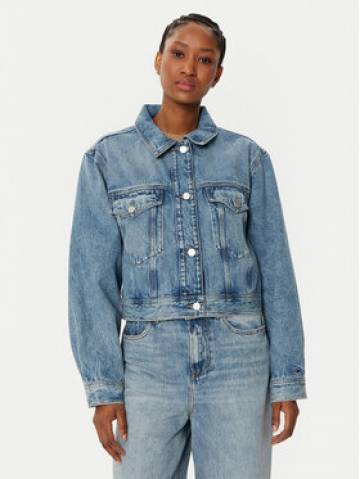 Tommy Hilfiger Джинсова куртка WW0WW43731 Голубий Straight Fit Tommy Hilfiger Джинсова куртка WW0WW43731 Голубий Straight Fit