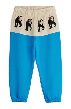 Детские хлопковые штаны Mini Rodini Panther