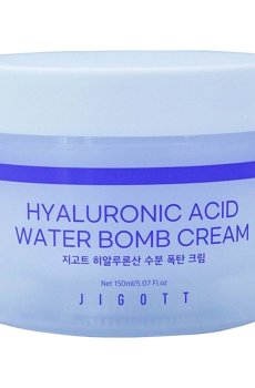 Увлажняющий крем для лица Jigott Hyaluronic Acid Water Bomb Cream с гиалуроновой кислотой, 150 мл