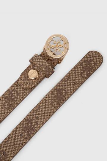 Ремень Guess NOELLE женский цвет бежевый BW9161 P4320 Ремень Guess NOELLE женский цвет бежевый BW9161 P4320