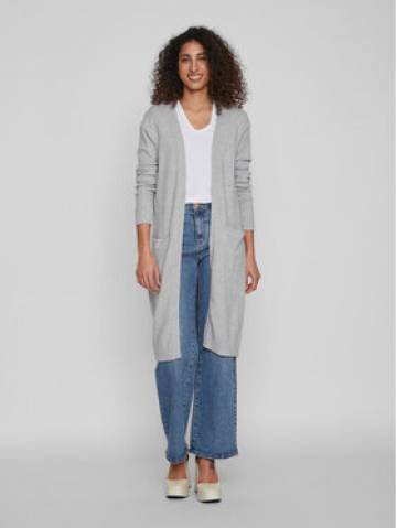 Vila Кардиган Ril 14042770 Сірий Regular Fit Vila Кардиган Ril 14042770 Сірий Regular Fit