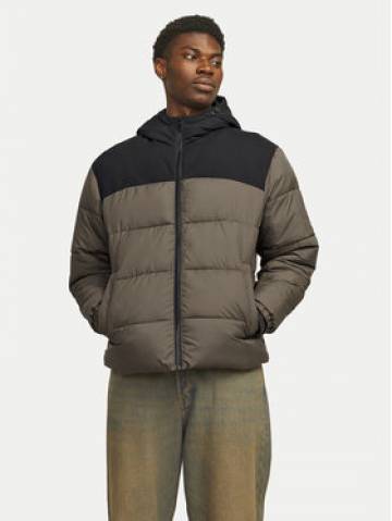 Jack&Jones Пуховик Moon 12256882 Коричневий Regular Fit Jack&Jones Пуховик Moon 12256882 Коричневий Regular Fit