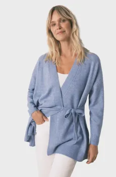 Женский голубой кардиган Голубой S-M womensecret 4682703