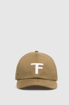 Кепка цвета хаки с монограммой