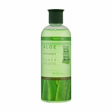 Освежающий тонер для лица FarmStay Aloe Visible Difference Fresh Toner с алоэ, 350 мл Освежающий тонер для лица FarmStay Aloe Visible Difference Fresh Toner с алоэ, 350 мл