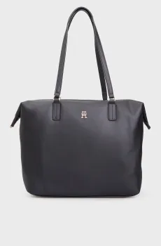 Женская черная сумка POPPY REFORM TOTE Черный ONESIZE Tommy Hilfiger AW0AW16477