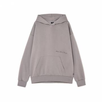 Cropp - Худі з візерунком - light grey Cropp - Худі з візерунком - light grey
