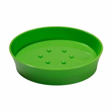 Мыльница Vanstore Крокус, зеленая (A9145-G)