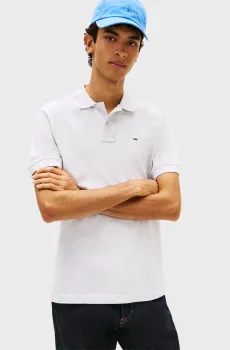 Мужское светло-серое поло REG ESS Серый XL Tommy Jeans DM0DM22711