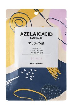 Тканевая маска для лица KISOCARE Azelaicacid Face Mask с азелаиновой кислотой, 1 шт