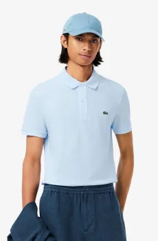 Мужское голубое поло L.12.12 Голубой XL Lacoste PH4012T01