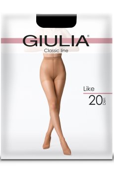 Колготки женские Giulietta Like, 20 DEN, Nero, размер 4