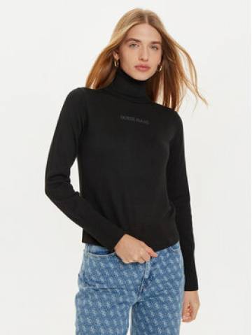 Guess Jeans Гольф W4BR15 Z3HO2 Чорний Regular Fit Guess Jeans Гольф W4BR15 Z3HO2 Чорний Regular Fit