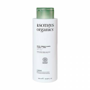 Очищающее масло для лица Sothys Organics Cleansing Oil Face & Eyes для всех типов кожи, 500 мл Очищающее масло для лица Sothys Organics Cleansing Oil Face & Eyes для всех типов кожи, 500 мл