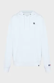 Белое худи NEW YORK YANKEES BASE RUNNER L (унисекс) Белый L 47 Brand 580278WW-FS