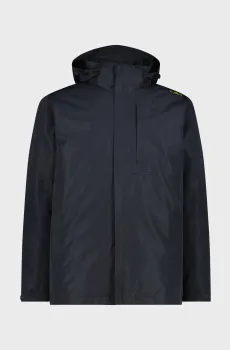 Мужская черная куртка ZIP HOOD DETACHABLE Черный 50 CMP 33Z1577D-U423