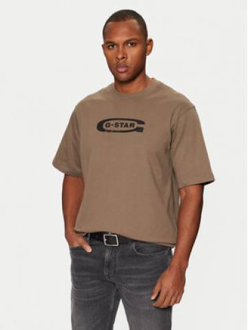 G-Star Raw Футболка D26350 Коричневий Boxy Fit G-Star Raw Футболка D26350 Коричневий Boxy Fit